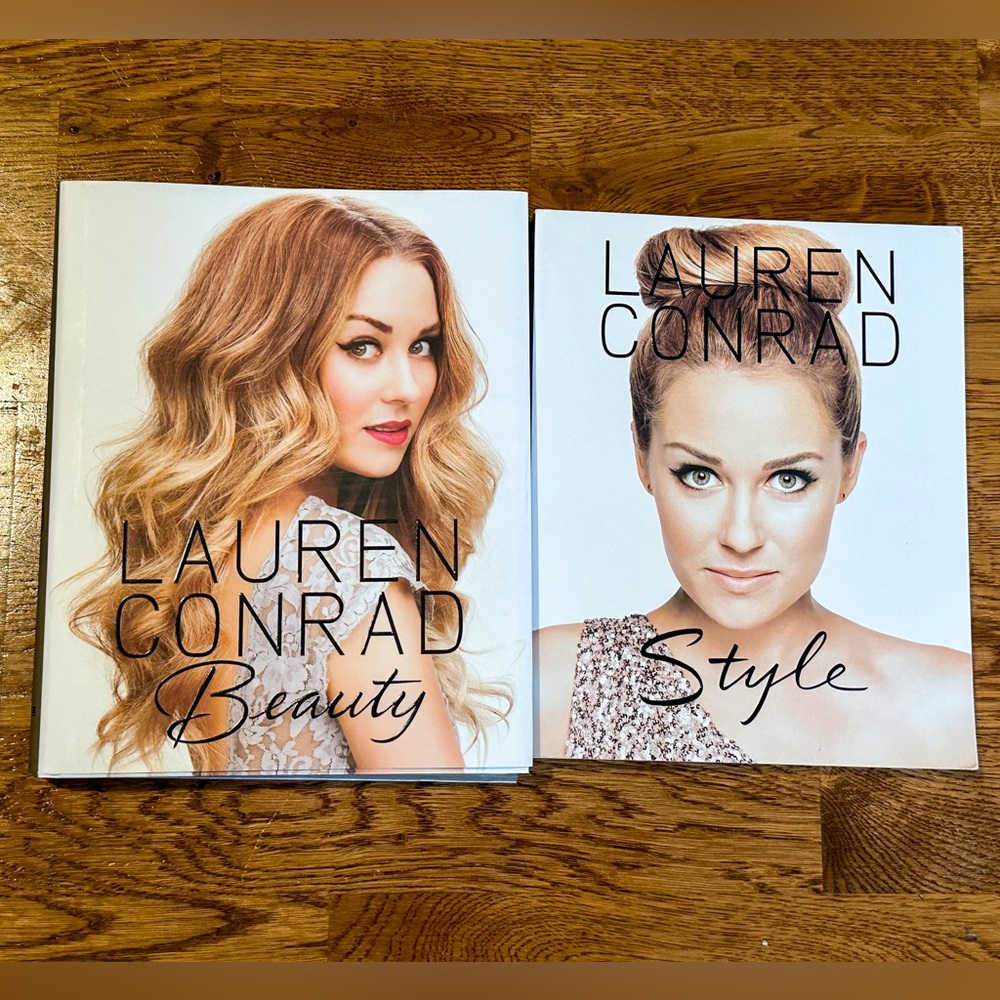 NEW Never Read Lauren Conrad Hardcover Beauty and Paperback Style Book Bundle📚